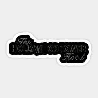 The Hollywood Tower Hotel Sticker